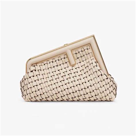 woven fendi first bag|fendi first bag beige.